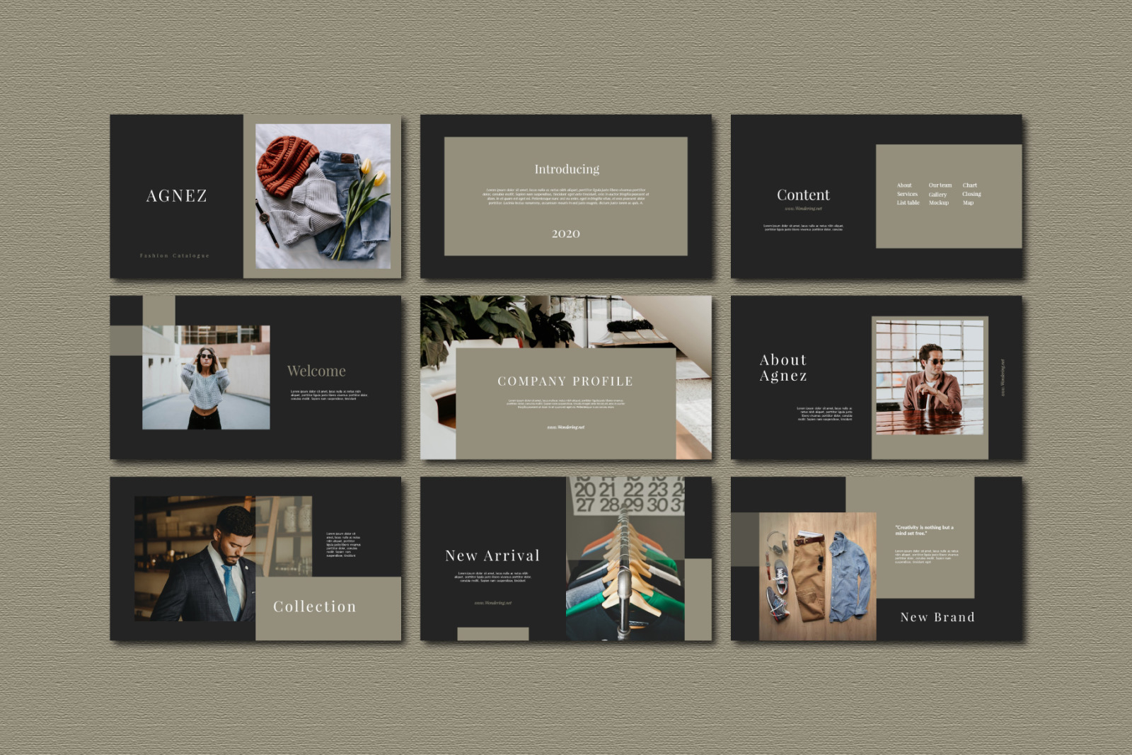 Agnez Keynote Template Agnez Keynote Template