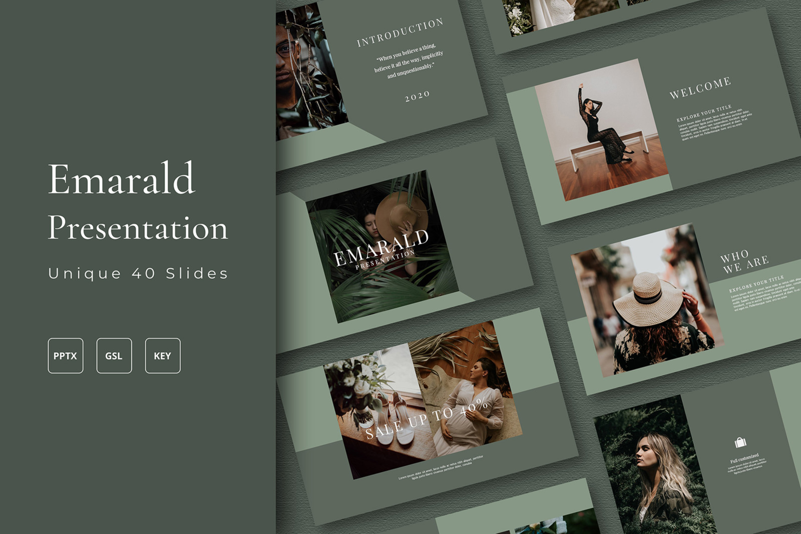 Emarald Keynote Template Emarald Keynote Template