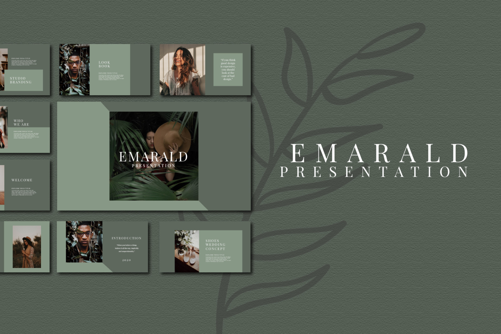 Emarald Keynote Template