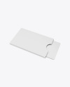 Card Holder Mockup - Halfside View