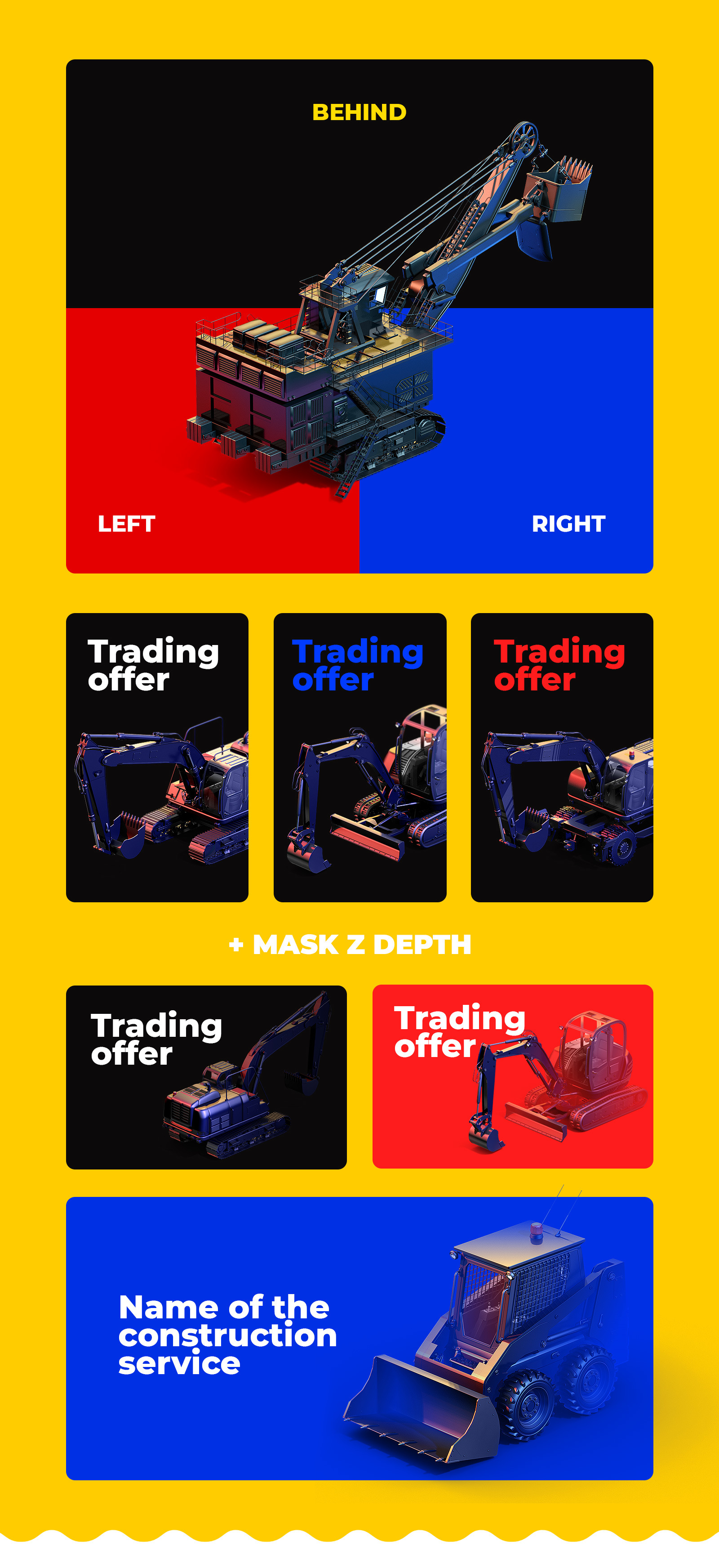 PSD Heavy Machines Mockup 360 PRO #03 PSD Heavy Machines Mockup 360 PRO #03
