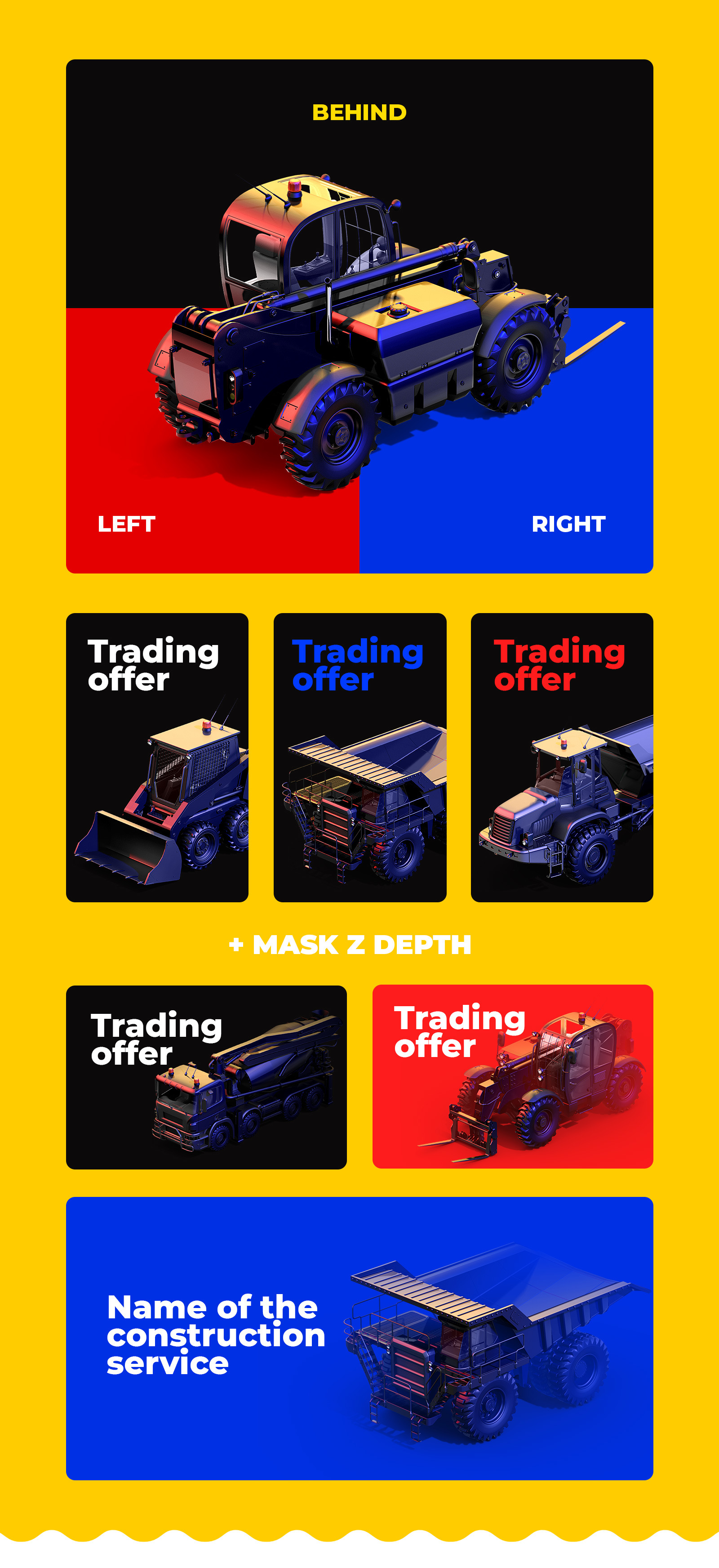 PSD Heavy Machines Mockup 360 PRO #04 PSD Heavy Machines Mockup 360 PRO #04