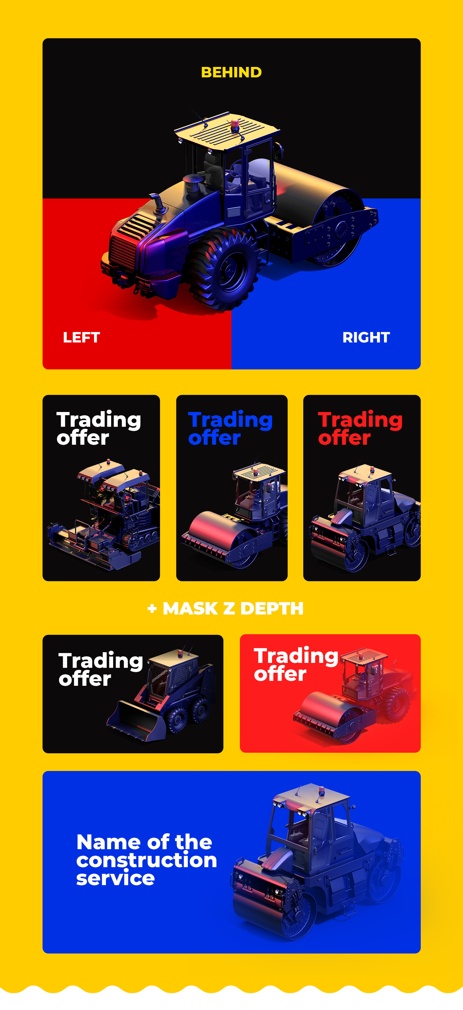 PSD Heavy Machines Mockup 360 PRO #05 PSD Heavy Machines Mockup 360 PRO #05