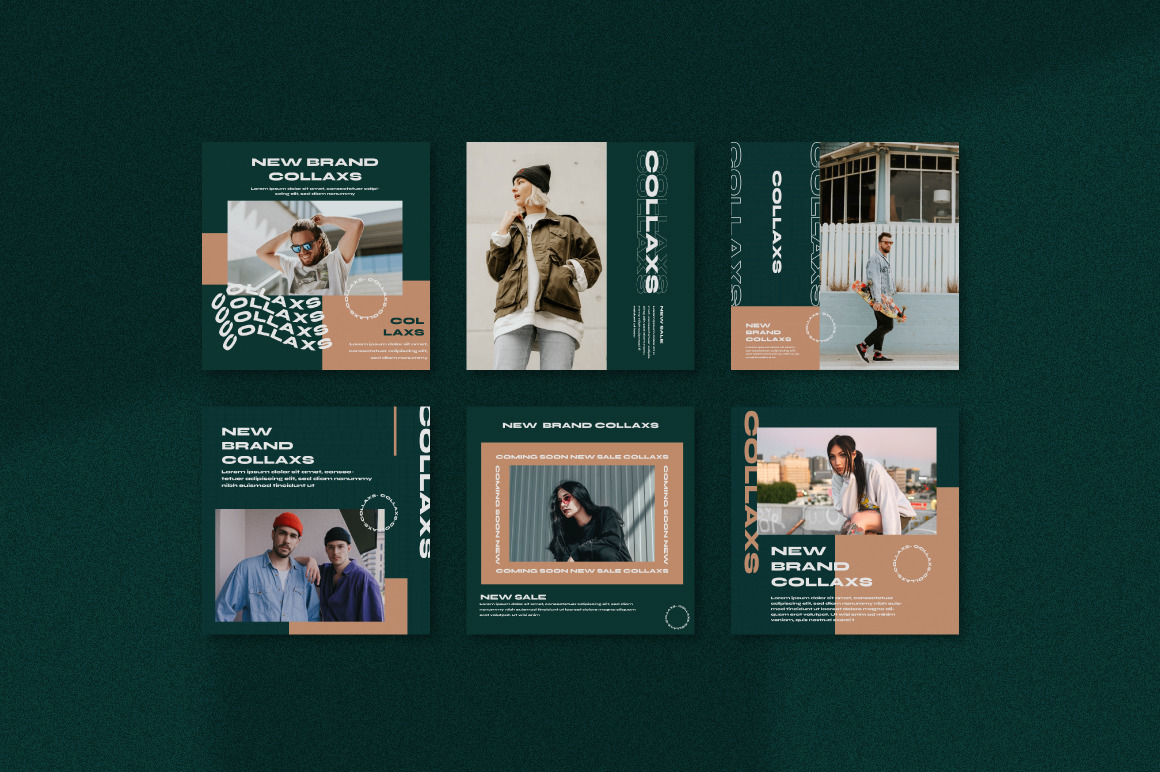 Collaxs Instagram Template Collaxs Instagram Template