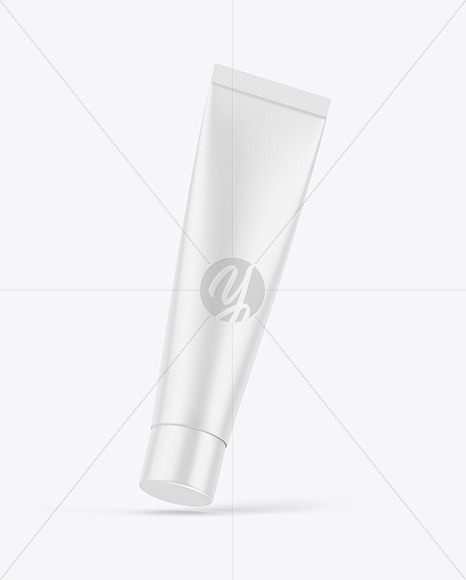 Matte Cosmetic Tube Mockup