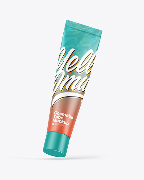 Matte Cosmetic Tube Mockup - Pasta+Package+by+Beaches+