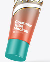 Matte Cosmetic Tube Mockup