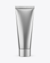 70ml Metallic Cosmetic Tube Mockup