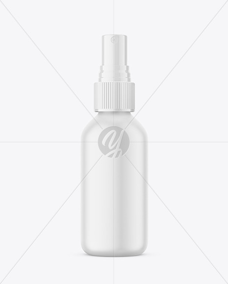 Plastic Spray Bottle Mockup