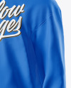 Hoodie Mockup - Half Side View