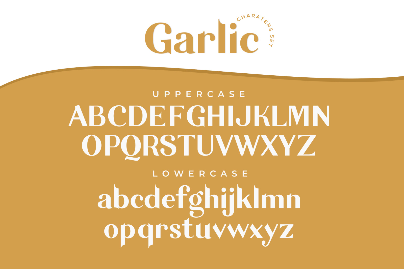 Garlic / Elegant Font Garlic / Elegant Font