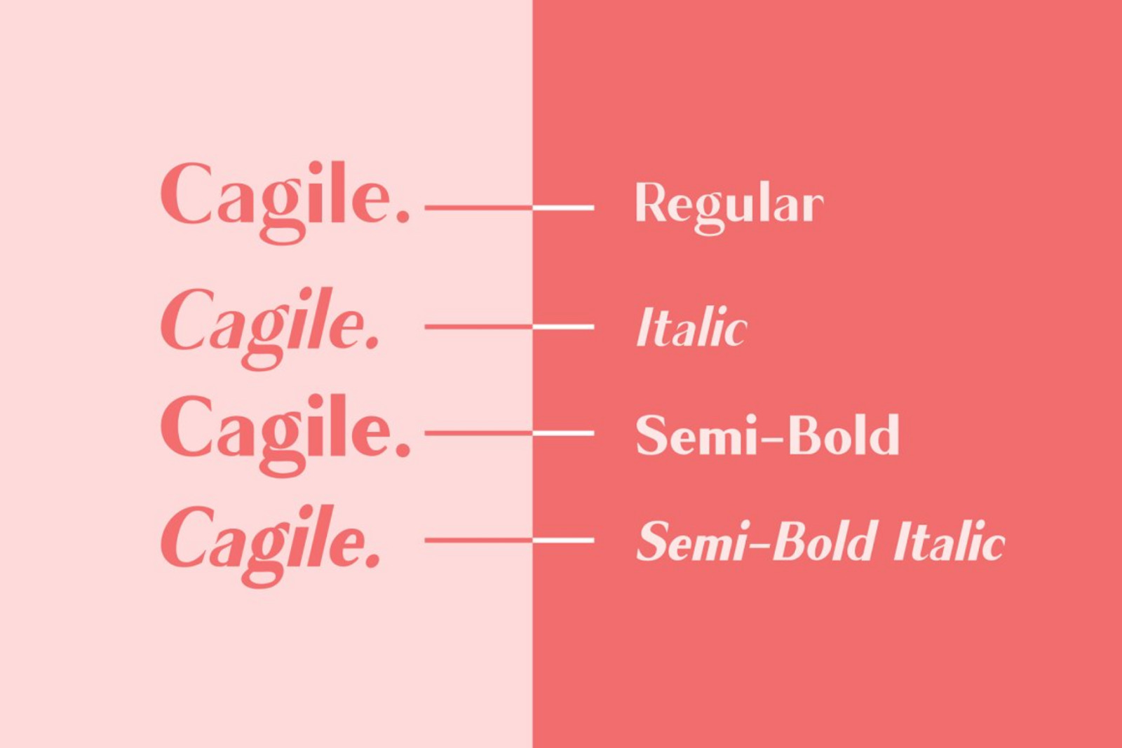 Cagile - 4 Styles Cagile - 4 Styles
