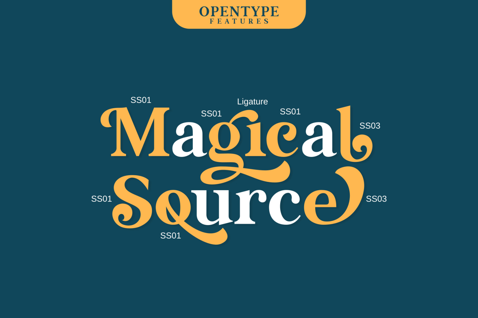 Magical Source - Stylish serif font Magical Source - Stylish serif font