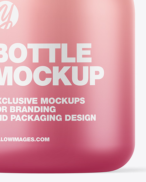 Matte Bottle Mockup