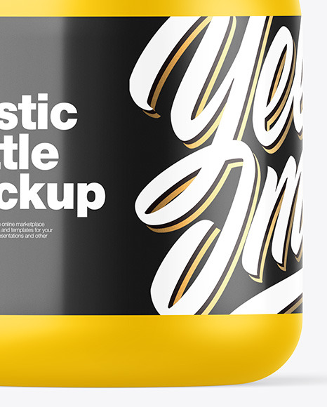 Matte Bottle Mockup