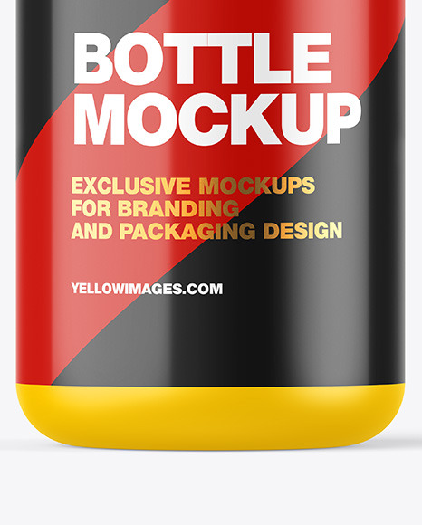 Matte Bottle Mockup