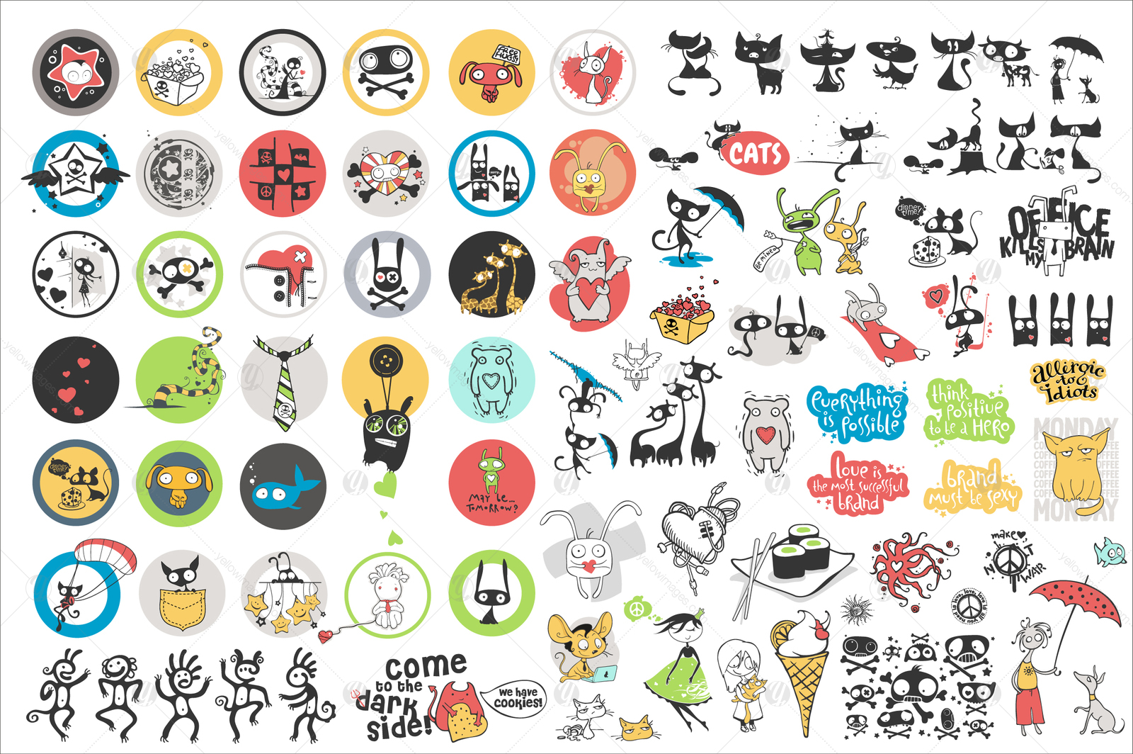 Vector Cartoon Bundle Vector Cartoon Bundle