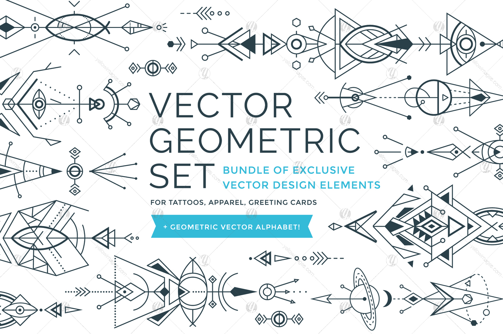 Vector Geometric Ornaments Vector Geometric Ornaments