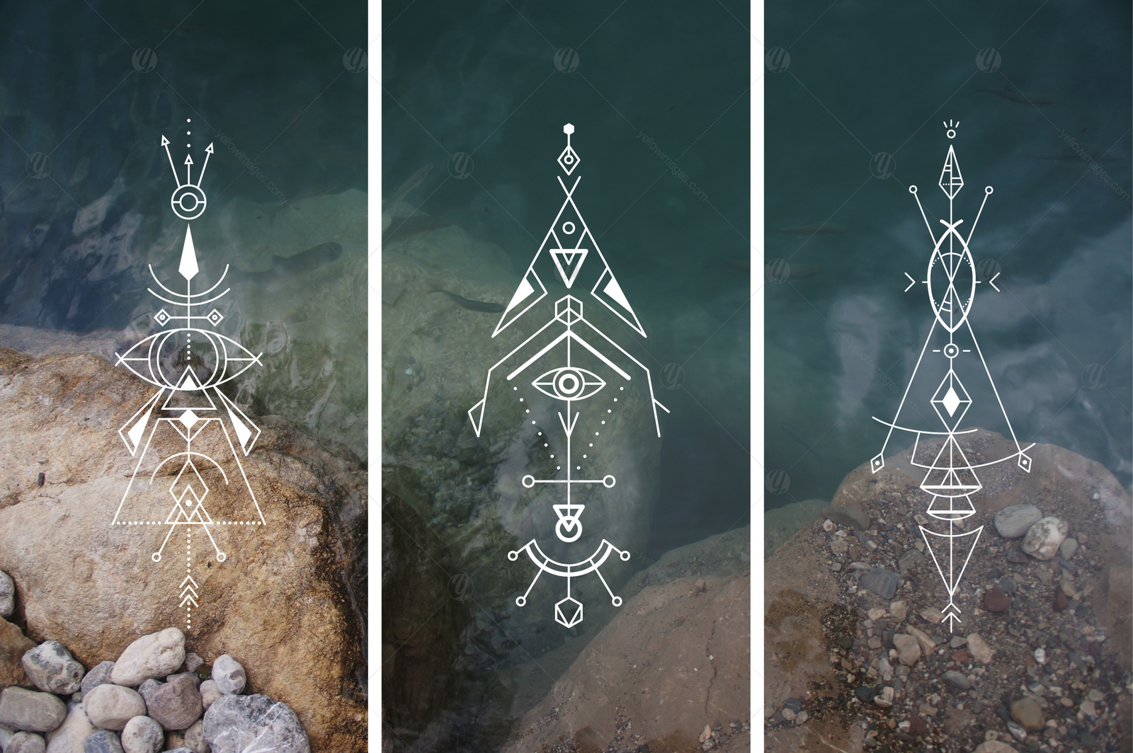 Vector Geometric Ornaments Vector Geometric Ornaments