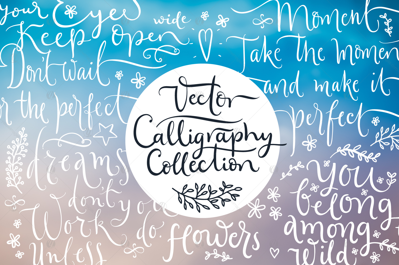 Vector Calligraphy Collection Vector Calligraphy Collection