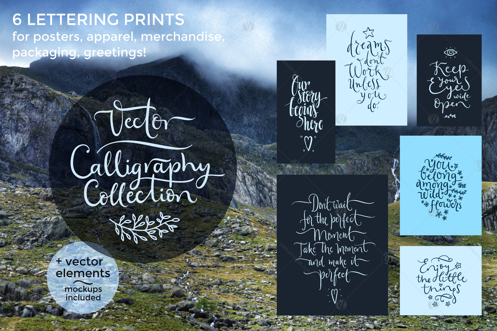 Vector Calligraphy Collection Vector Calligraphy Collection
