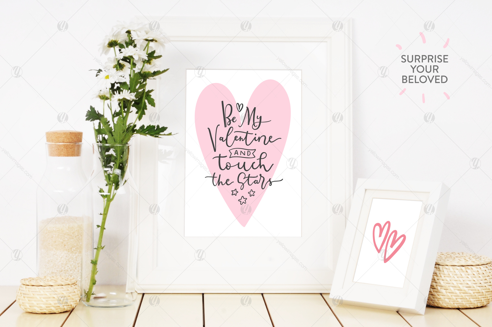 Be My Valentine, 6 letterings Be My Valentine, 6 letterings