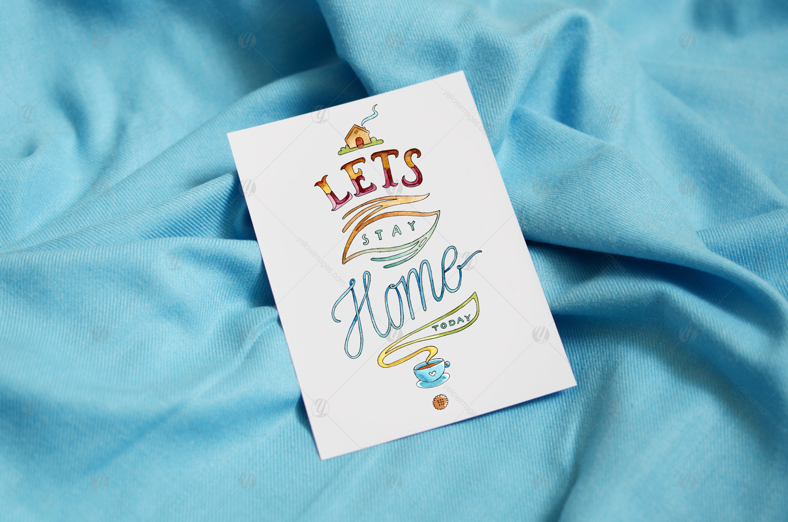 8 Watercolor Lettering Set