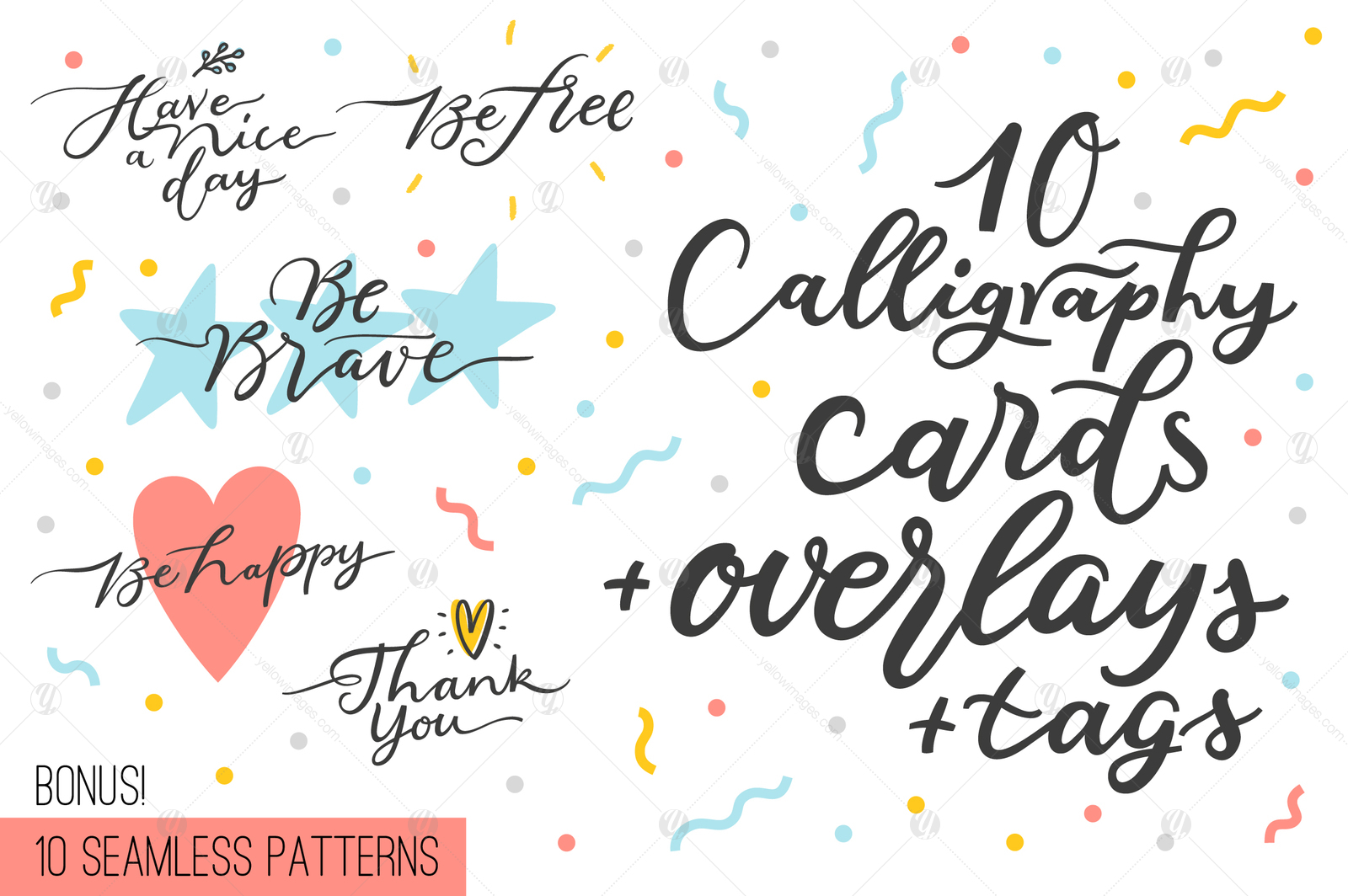 10 overlays, cards and tags