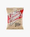 Kraft Snack Package Mockup - Front View