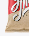 Kraft Snack Package Mockup - Front View