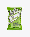 Glossy Snack Bag Mockup