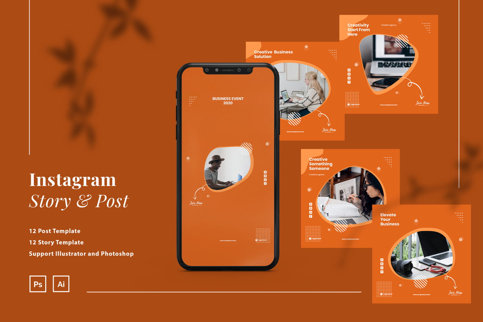 Creative Agency Instagram Post and Story Ads Creative Agency Instagram Post and Story Ads