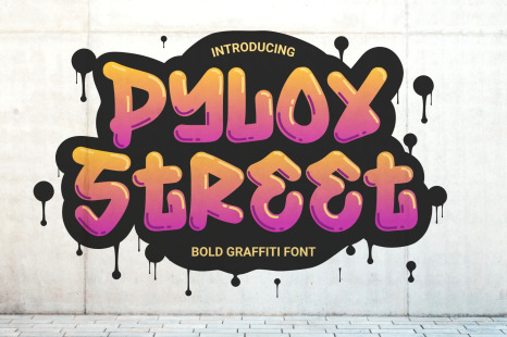 Pylox Street Font - Skateboards