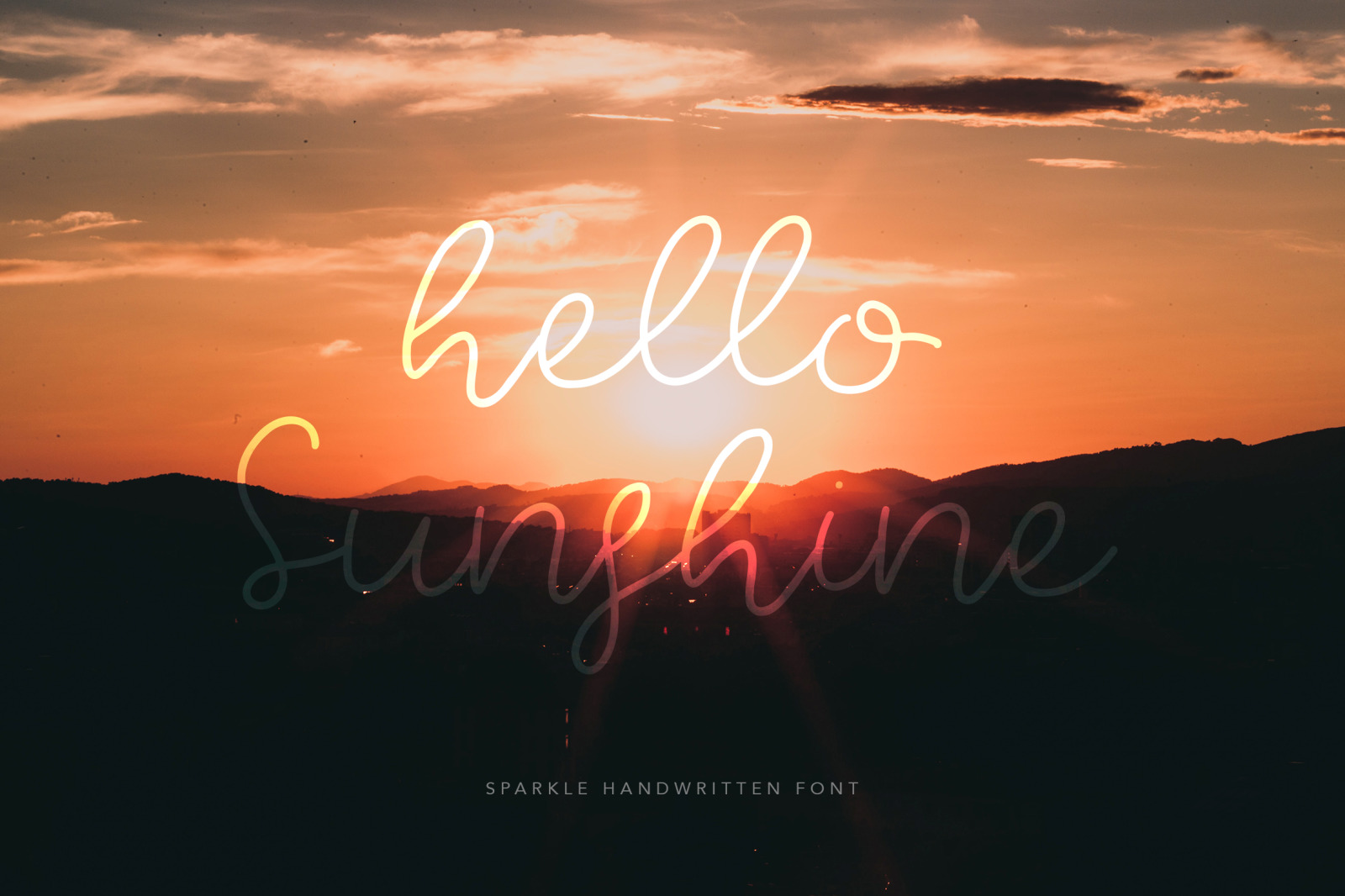 Sparkle Stylish Handwritten Font Sparkle Stylish Handwritten Font