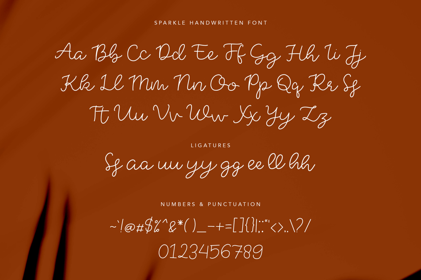 Sparkle Stylish Handwritten Font Sparkle Stylish Handwritten Font