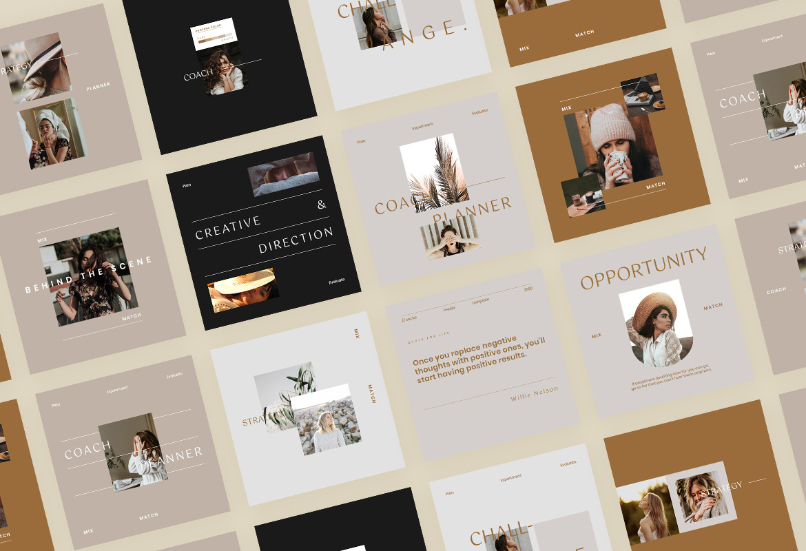 Instagram Activity Coach Planner Post and Story Instagram Activity Coach Planner Post and Story