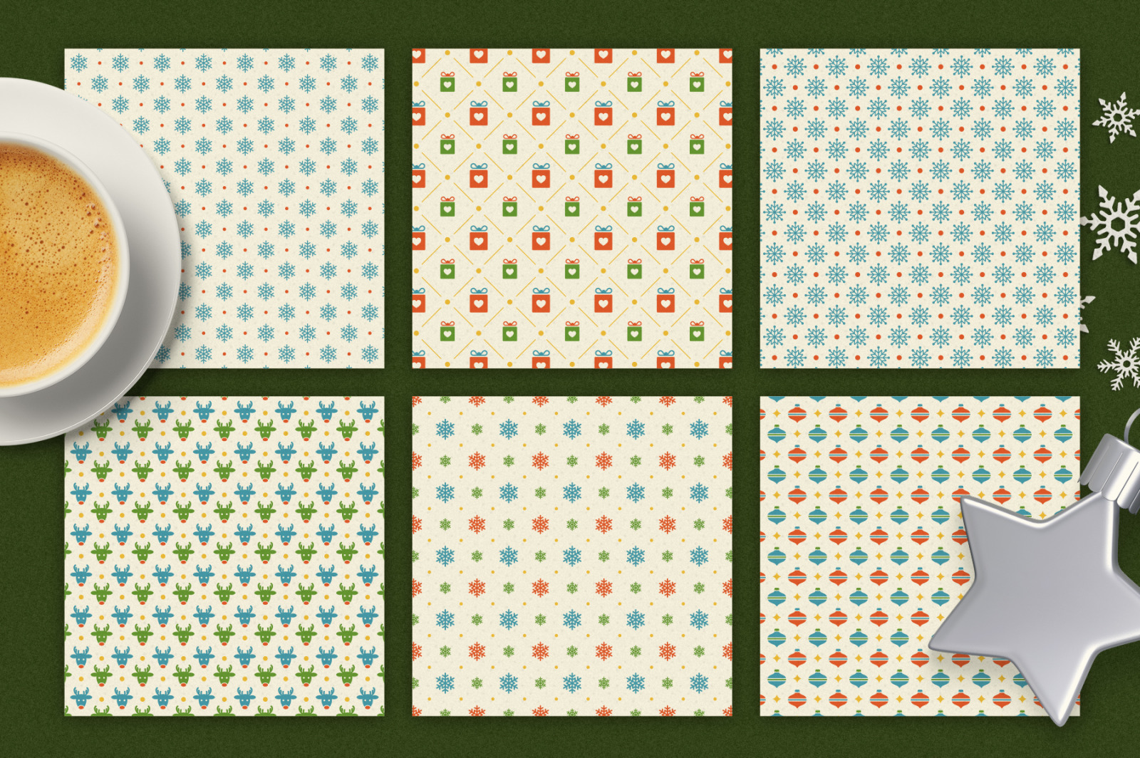 Christmas Retro Design Bundle Christmas Retro Design Bundle