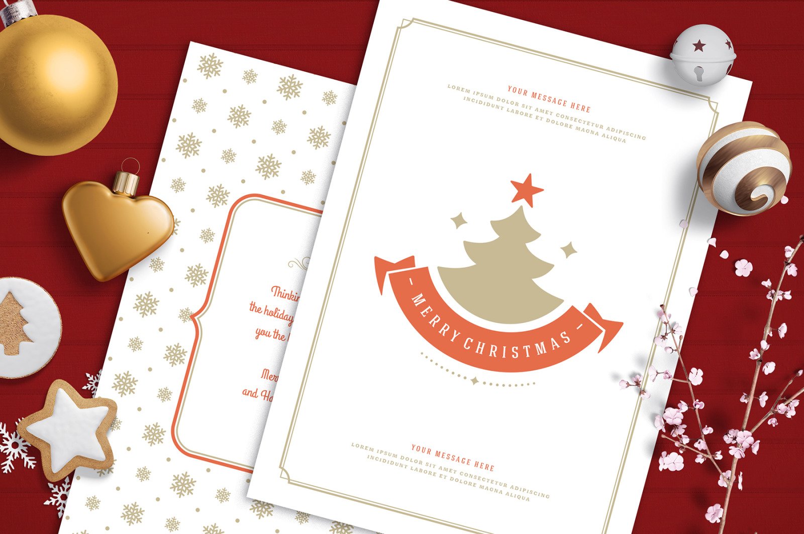 5 Christmas Greeting Cards