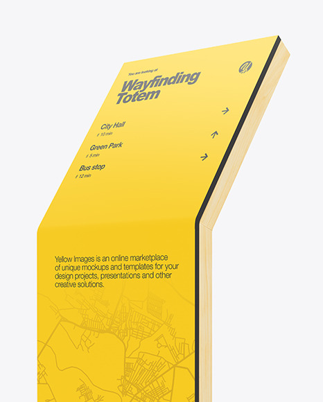 Floor Wayfinding Mockup