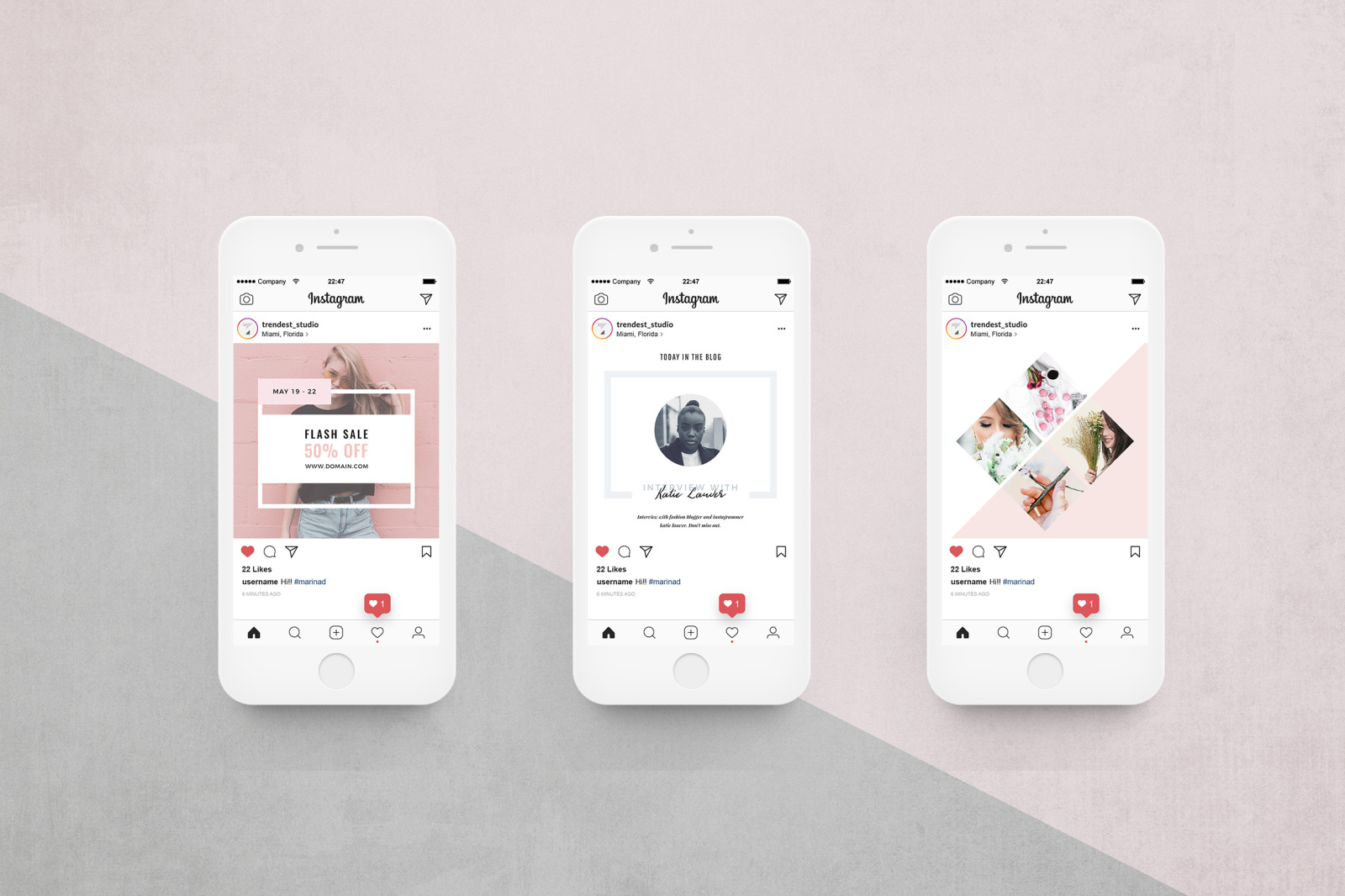 Modern Instagram Pack Modern Instagram Pack