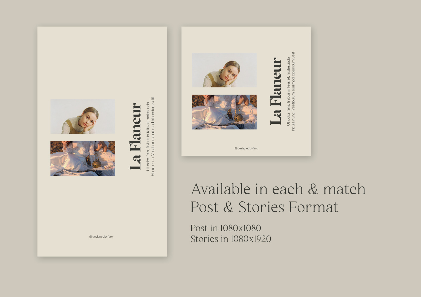 Stephanie PSD Instagram Template Stephanie PSD Instagram Template