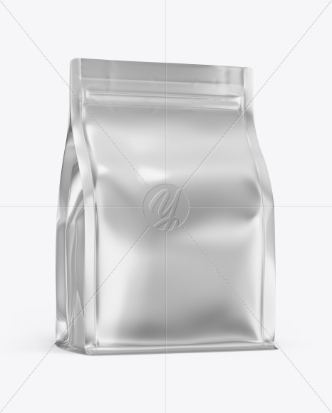 Metallic Food Bag Mockup