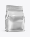 Metallic Food Bag Mockup