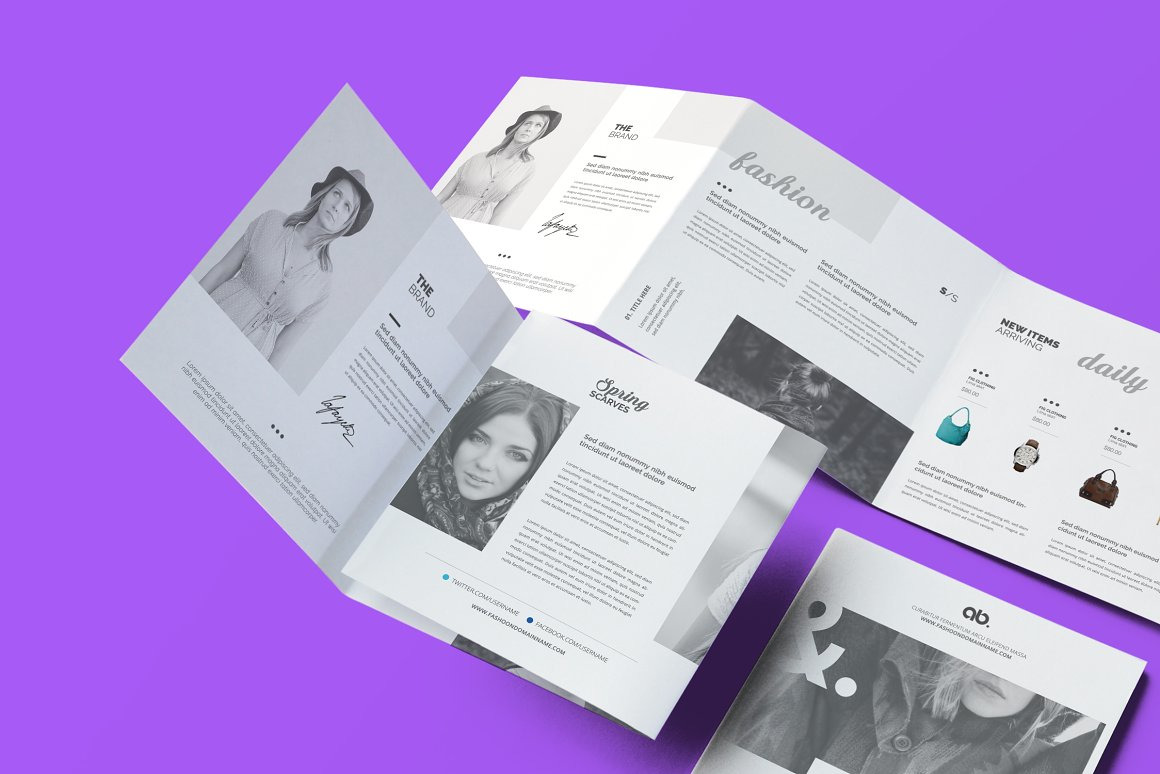 Fashion Square Tri-Fold Brochure Fashion Square Tri-Fold Brochure