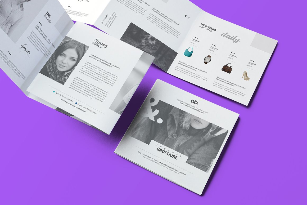 Fashion Square Tri-Fold Brochure Fashion Square Tri-Fold Brochure