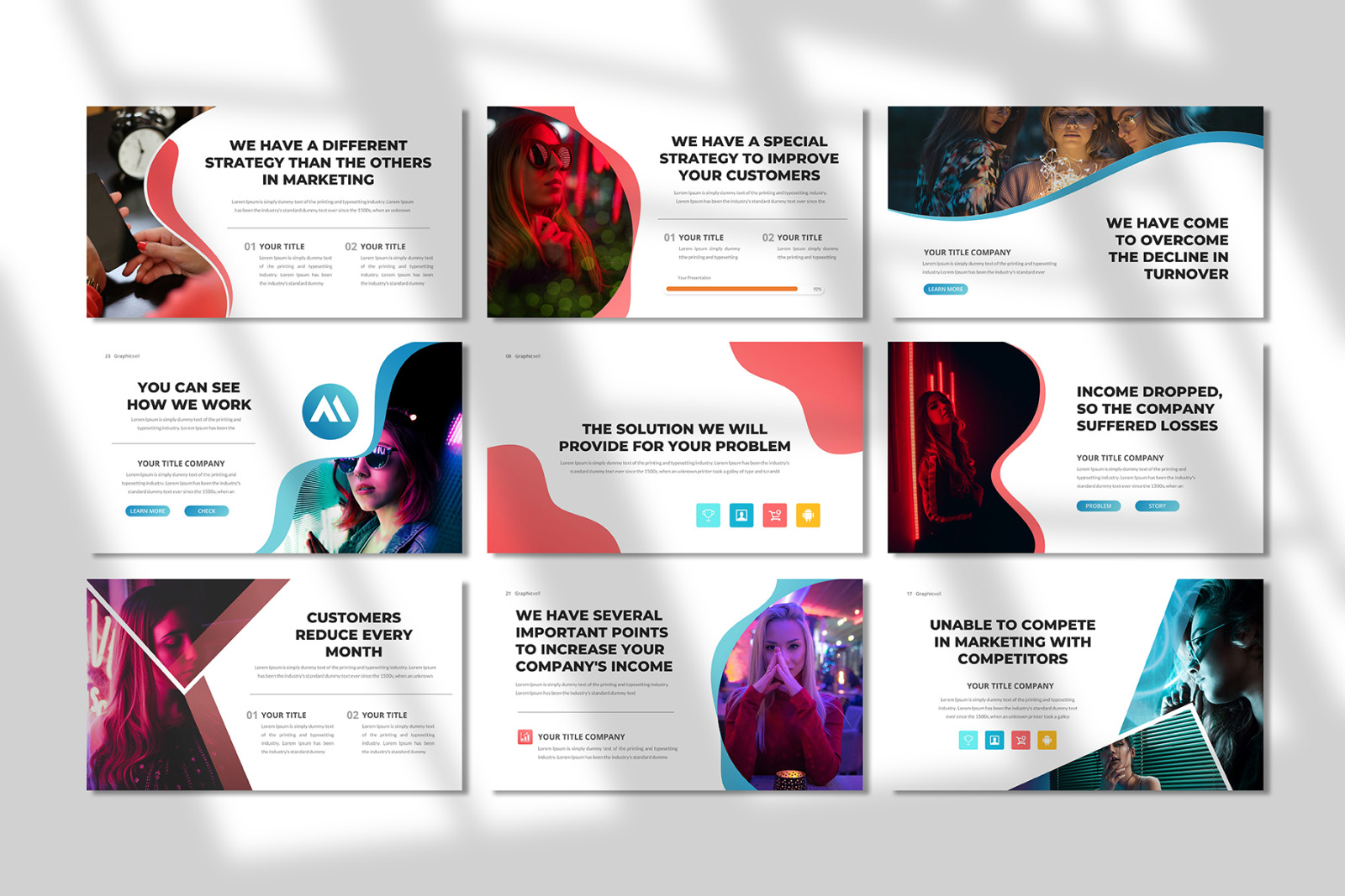 Business 75 Creative Slide - PowerPoint Template Business 75 Creative Slide - PowerPoint Template