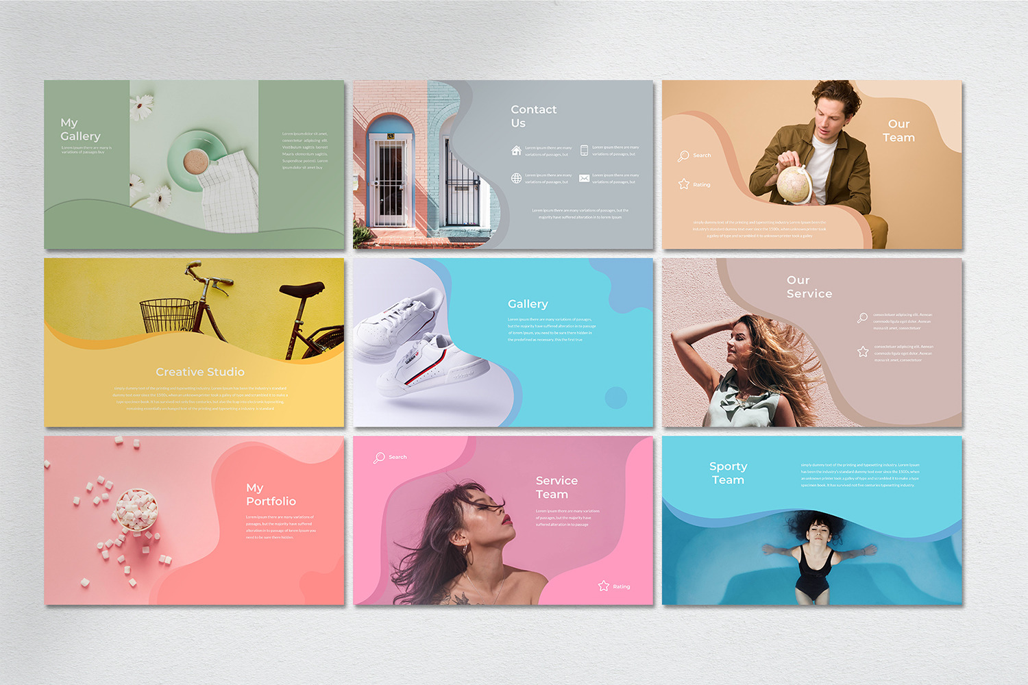 Colorful - PowerPoint Template Colorful - PowerPoint Template