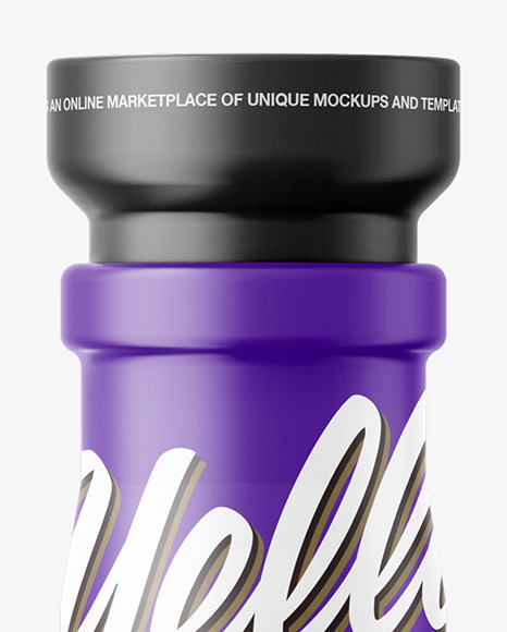 Matte Bottle Mockup