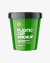 Plastic Cup Mockup