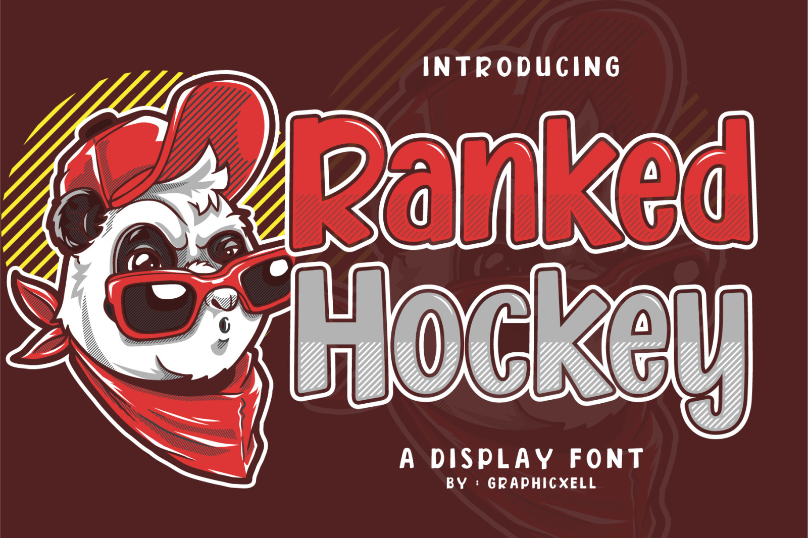 Ranked Hockey Font Ranked Hockey Font
